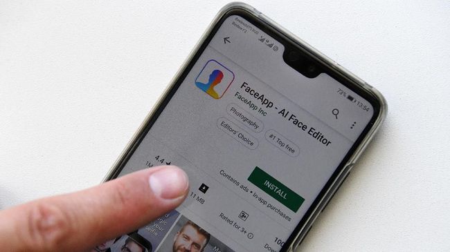 Berpotensi Melanggar Data Pribadi, Kominfo Evaluasi FaceApp