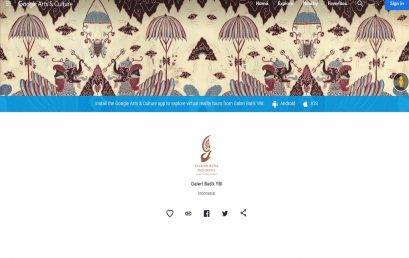 Google Arts and Culture Turut Rayakan Hari Batik Nasional