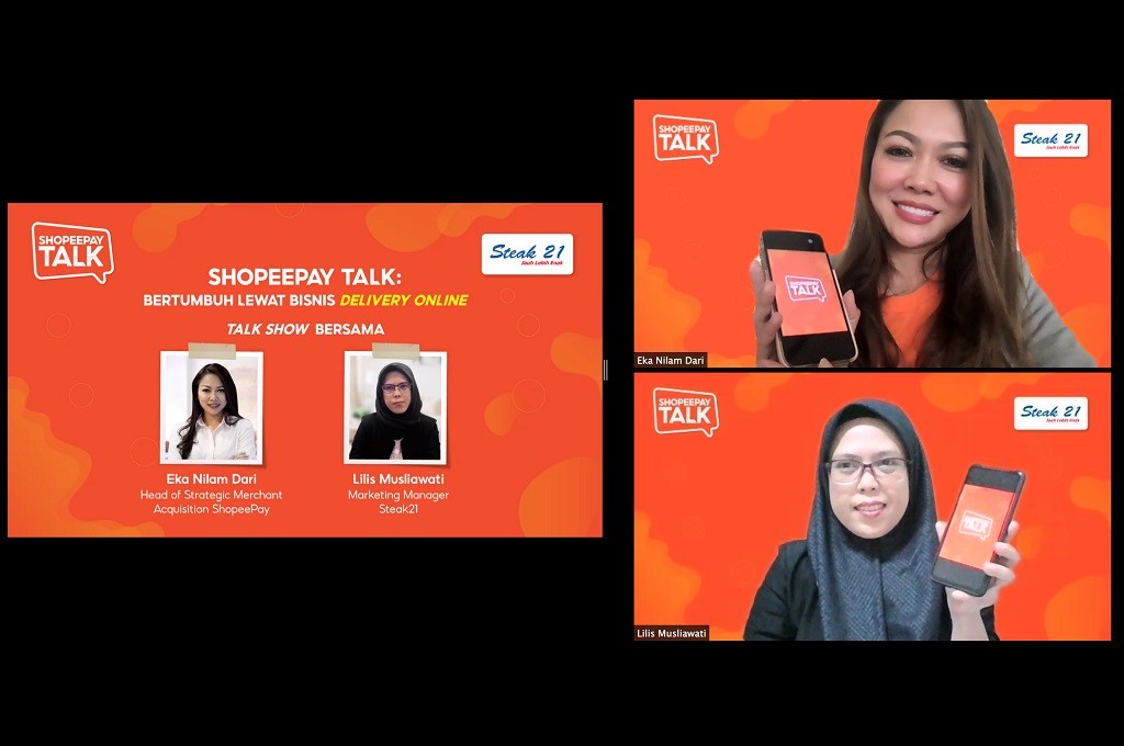 ShopeePay Bahas Pertumbuhan Bisnis via Delivery Online