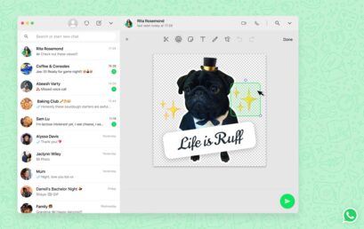 WhatsApp Luncurkan Fitur Pembuat Stiker