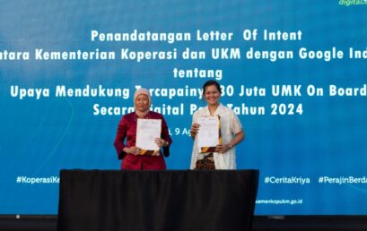 Google dan Kemenkop UKM Latih UMKM di 10 Provinsi