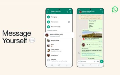 WhatsApp Gulirkan Fitur Message Yourself